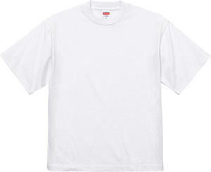 オープンエンド ラギッド Tシャツ ホワイト